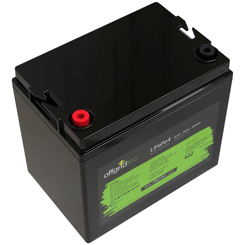 LiFePo4 Akku 12/30 12,8V 30Ah BMS integriert 384Wh – Bild 3