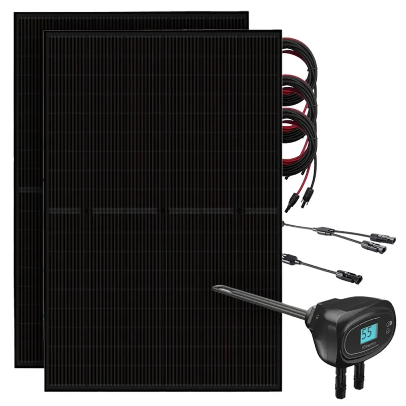 1800W Solaranlage mit Fothermo Heizstab für Warmwasserboiler