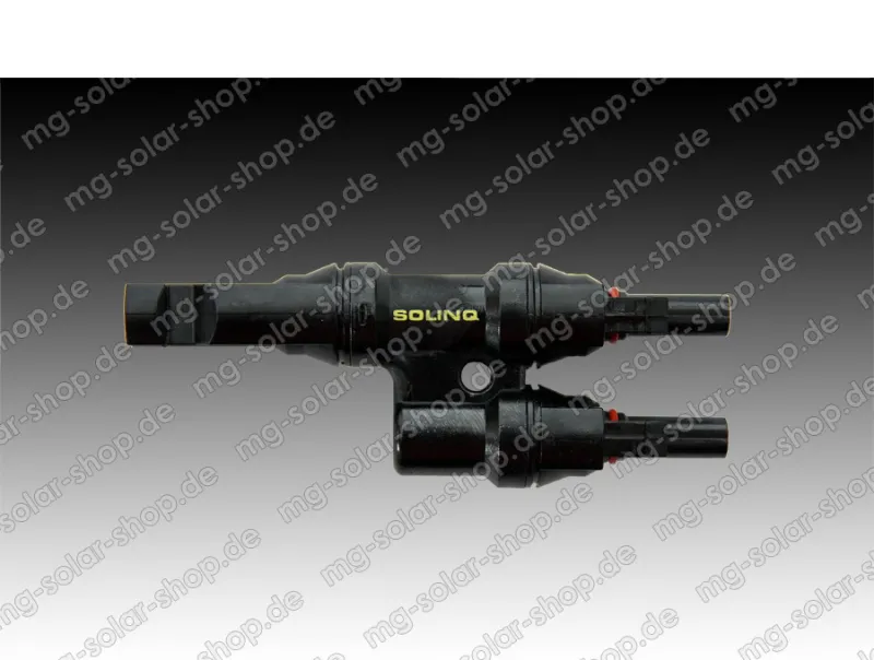 Solinq 41011BF PV-Abzweigkupplung 4 mm (Y-Kupplung) Branche Connektors