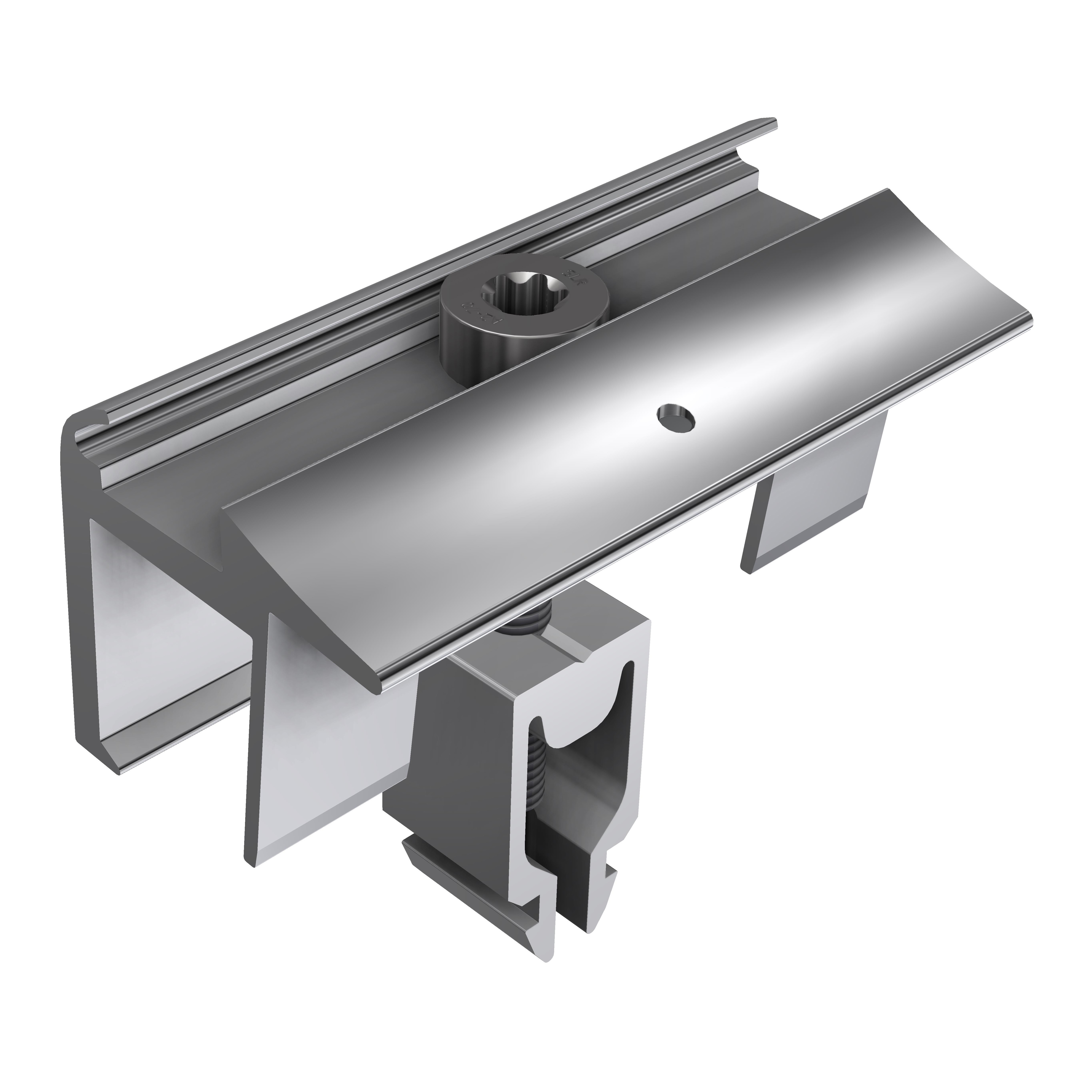 SL Rack Endklemme Vario mit Erdung 28-45 mm, 91162-01