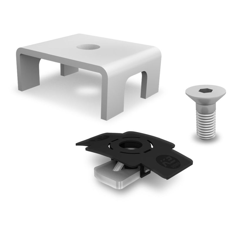 K2 Systems Unterkonstruktion BasicLock für Photovoltaik-Module auf Flachdächern