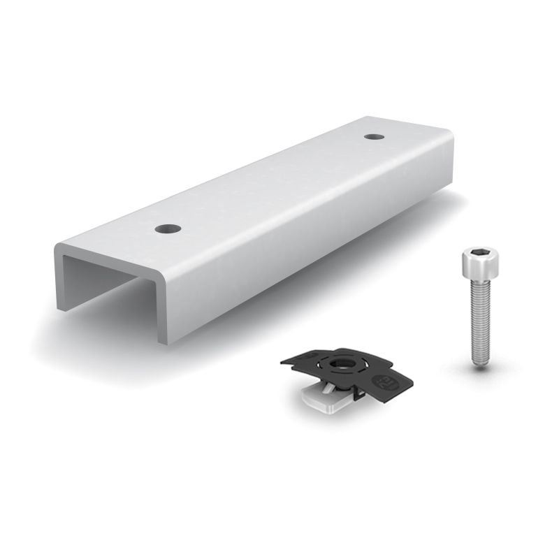 K2 Systems K2 Dome FlatConnector Schienenverbinder Set, 1006039