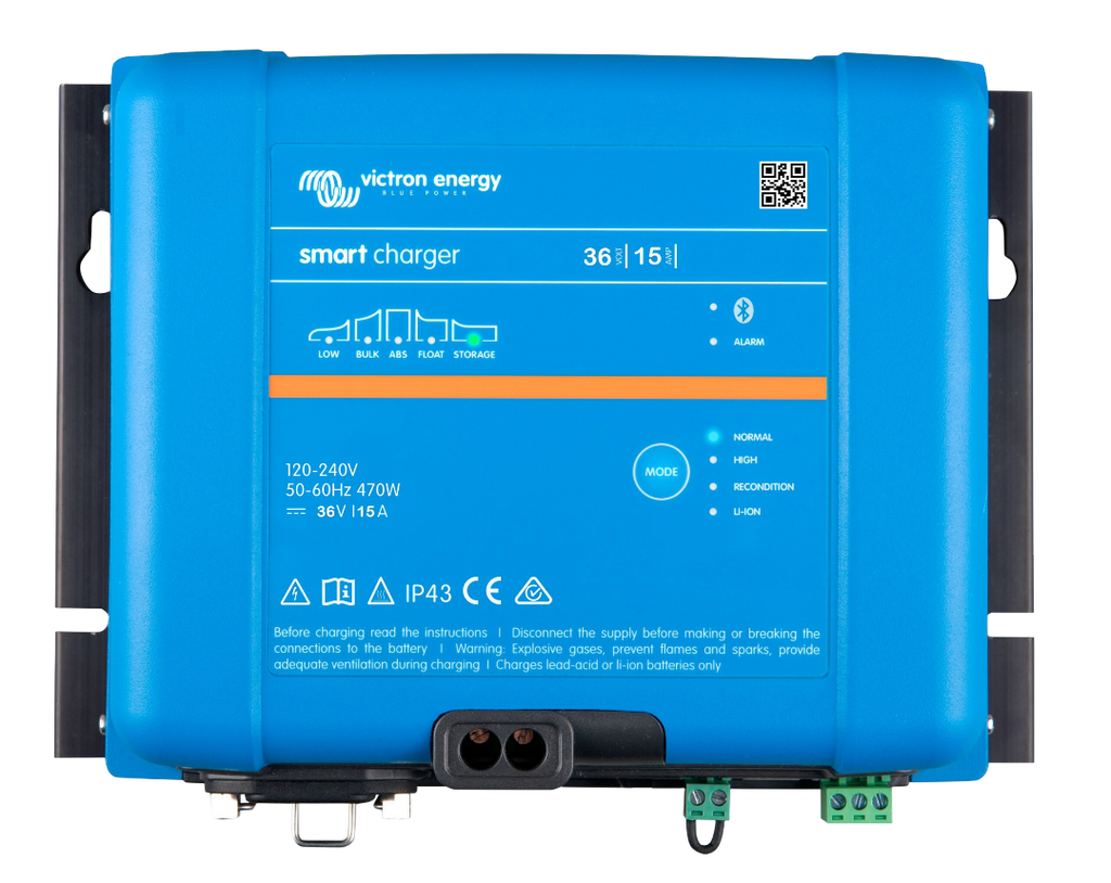 Phoenix Smart IP43 Charger 36/15 (1) 120V-240V