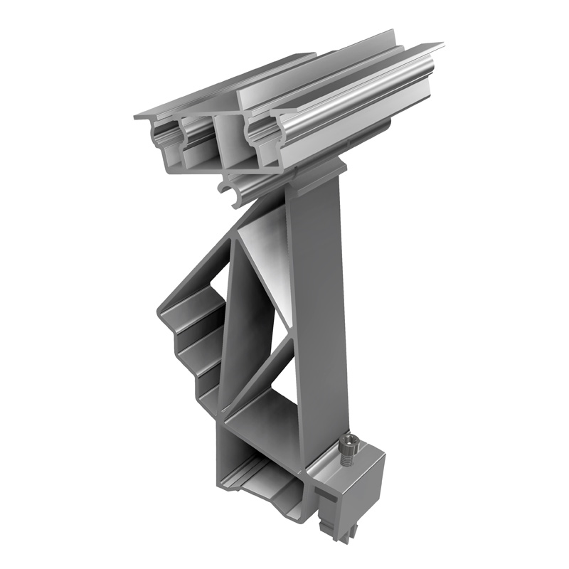 21113-10, FLA Halter oben 10° für PV-Flachdachsystem