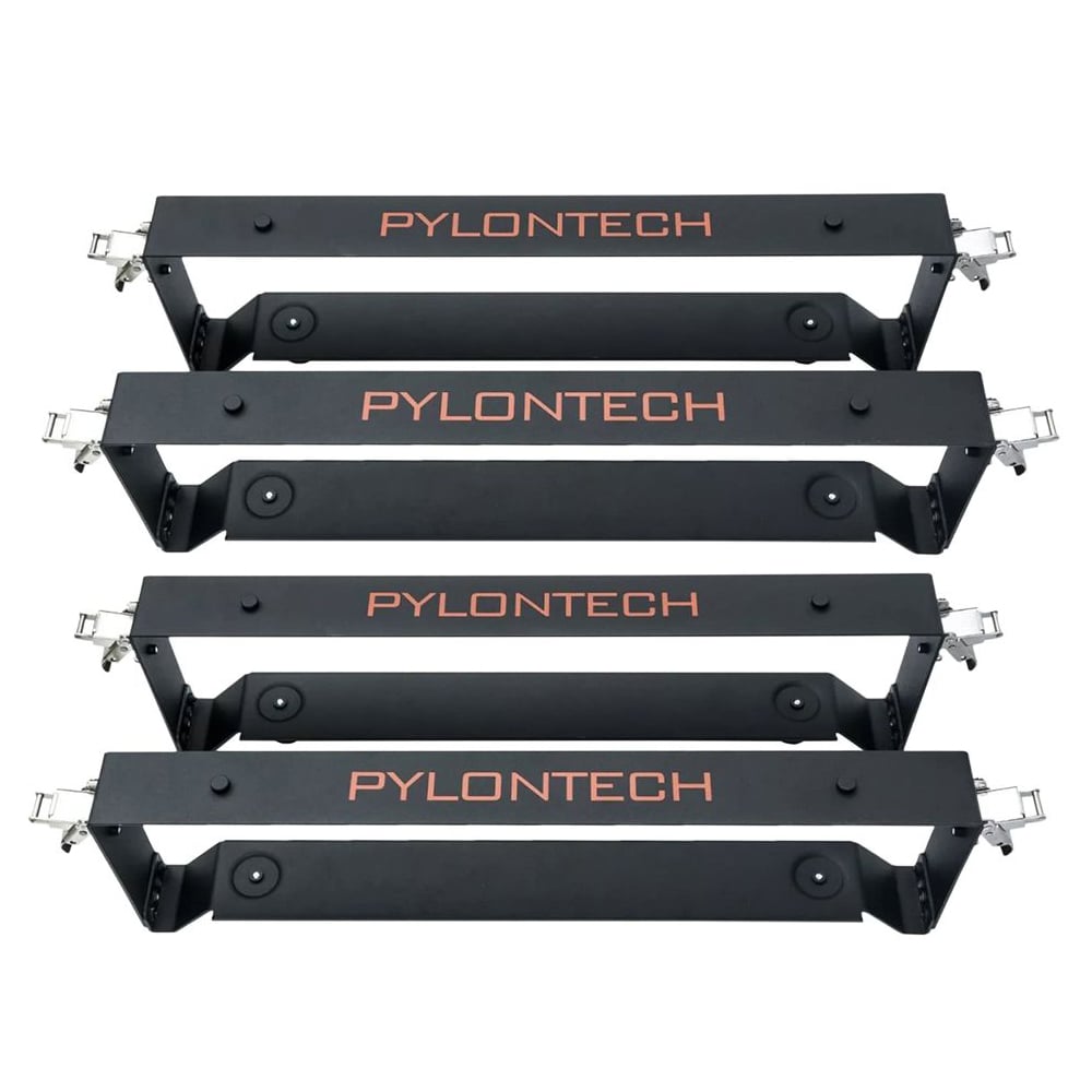 Detailaufnahme des Pylontech US3000D-Moduls im Batteriespeicher 016085 mit 48 V DC.
