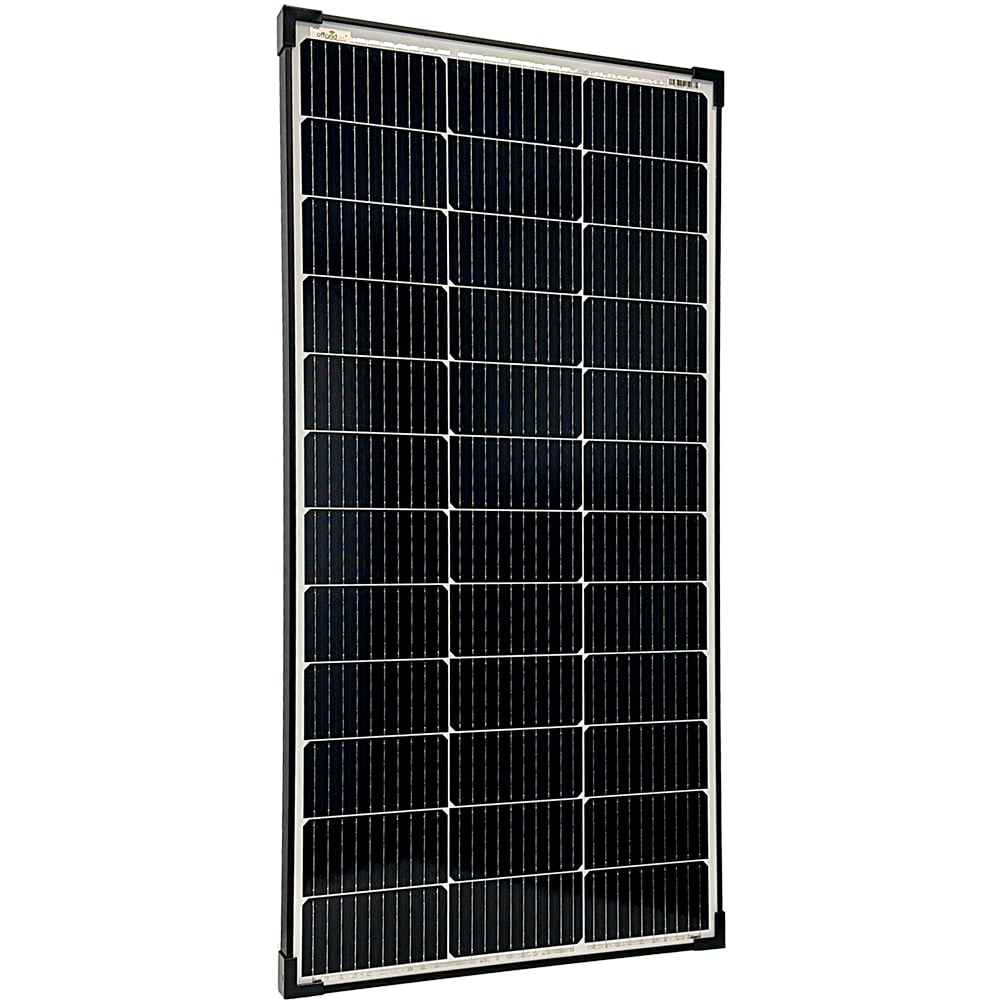 MONO-130 V2 Solarpanel 20V Black Frame