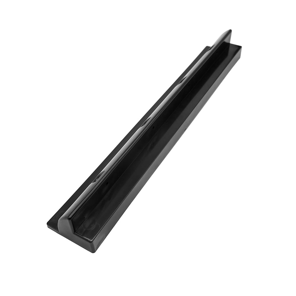 ABS Haltespoiler 590mm schwarz vorgebohrt inkl. Edelstahlschrauben