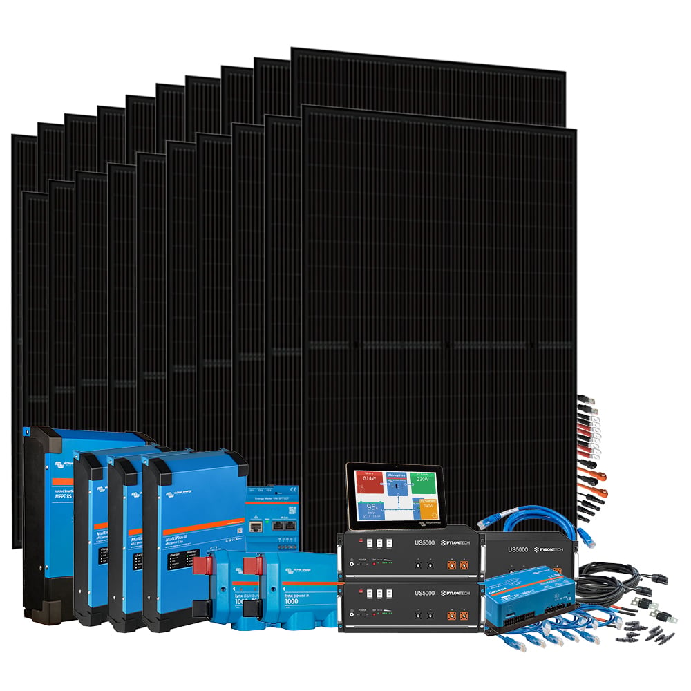 HomePremium S USV Solaranlage 9000Wp US5000 14,4kWh 3-phasig mit Stromzähler