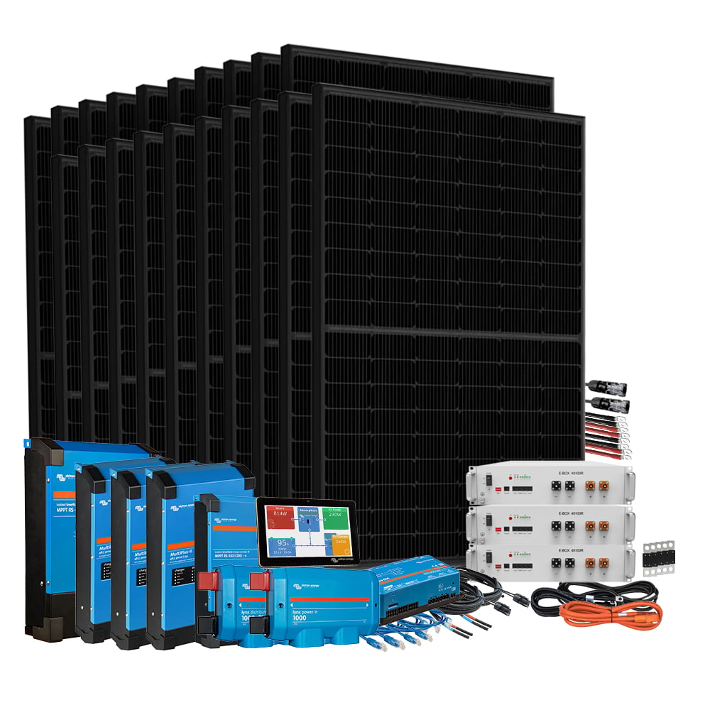 HomePremium S USV Solaranlage 9000Wp E-Box-48100R-TE+ 15,4Wh 3-phasig – Bild 2