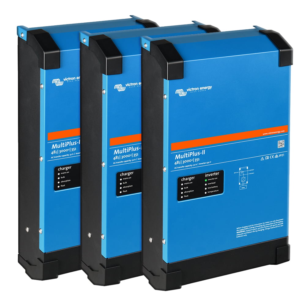 Backup-Kit 5,12kWh Pytes V5a Akku - Victron MultiPlus II 48/3000 Wechselrichter 3-Phasig mit Stromzähler – Bild 3