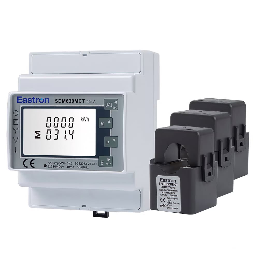 Growatt TPM-CT-E-EU 250A Stromzähler 3-phasig inkl. Stromwandler Smart Meter