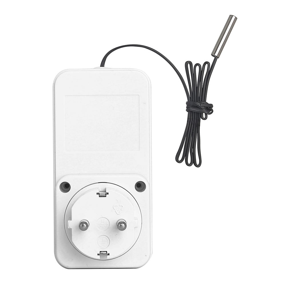 Temperaturregler für Steckdose mit Digitalanzeige und externem Sensor (50cm) – Bild 4