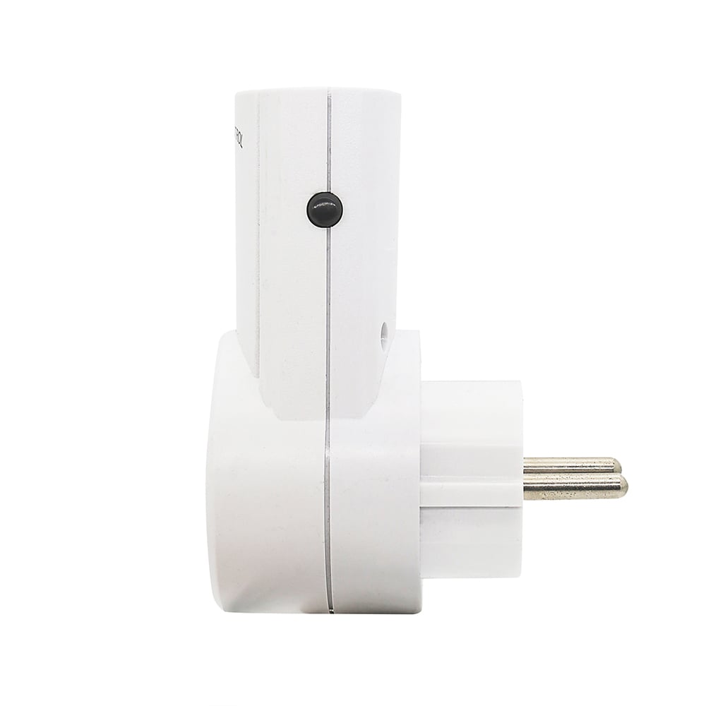 3er Set Steckdosenadapter Schuko mit Ein/Aus Schalter und Funkfernbedienung 30m – Bild 4