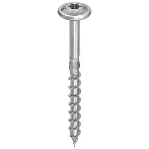 K2 Wood screw 8x200, Selbstbohrende Holzbauschraube mit Tellerkopf 8x200 2004117