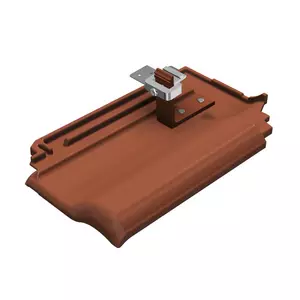 SL-Rack Delta Platte passend für Erlus E58 S Ziegelrot RAL 8004