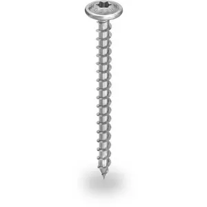 K2 Wood screw 6x80, Selbstbohrende Holzbauschraube mit Tellerkopf 6x80