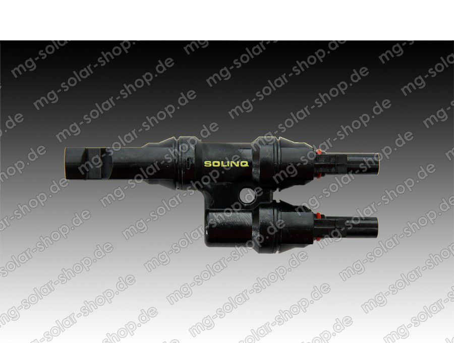Solinq 41011BF PV-Abzweigkupplung 4 mm (Y-Kupplung) Branche Connektors