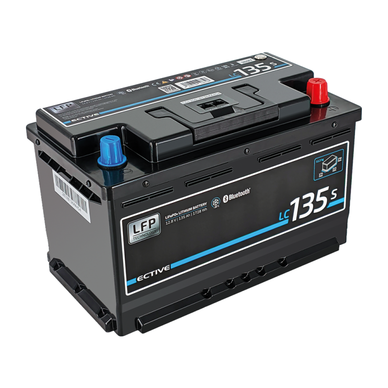 ECTIVE LC 135s LT 12V LiFePO4 Lithium Versorgungsbatterie 135Ah