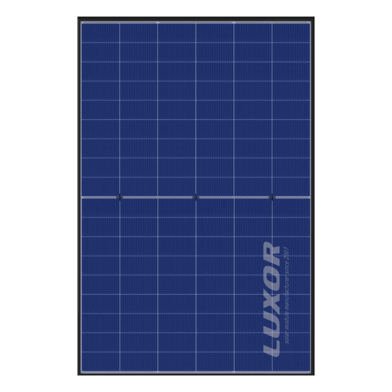 Luxor Eco Line M108 445 Wp HJT Glas-Glas N-Type Solarmodul, bifazial, white mesh