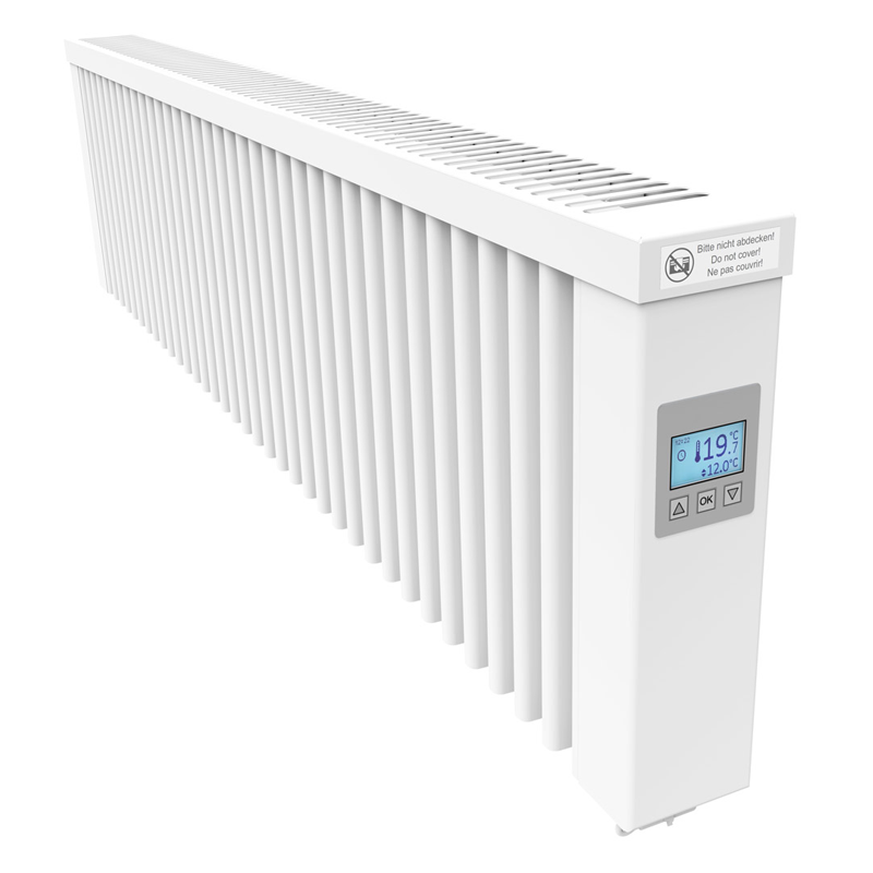 Thermotec AeroFlow® Elektroheizung SLIM 1600 mit FlexiSmart-Regler