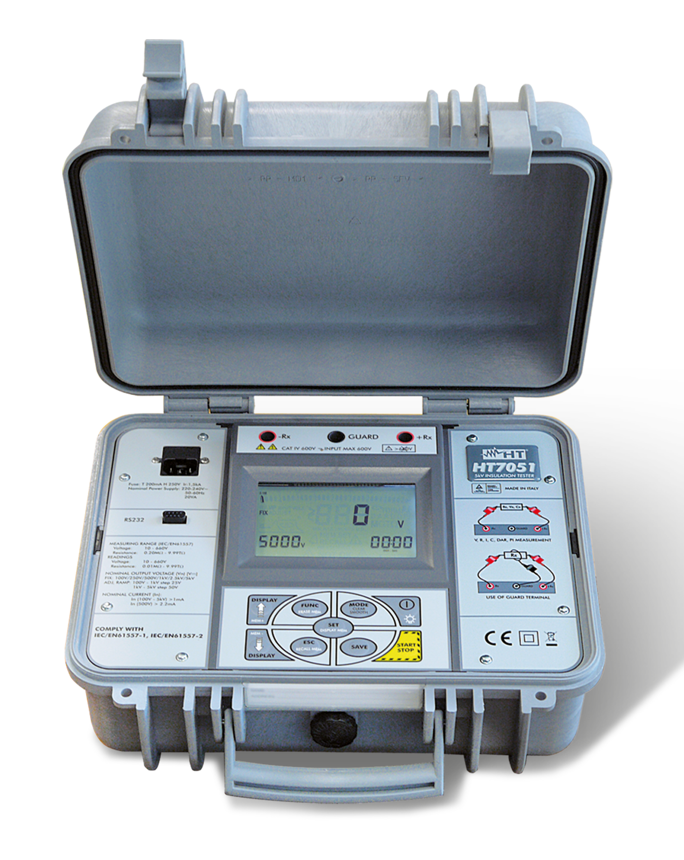 HT Instruments HT7051 Digitaler Hochspannungsisolationstester