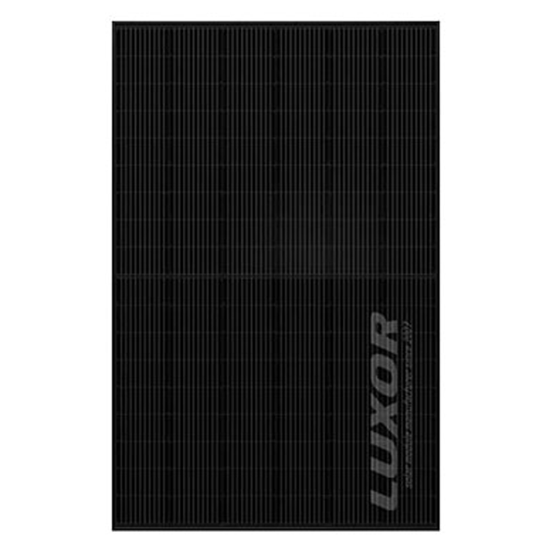 LUXOR Eco Line Half Cells M108, Solarmodul 400W, LX-400M/182-108+, monokristallin, fullblack