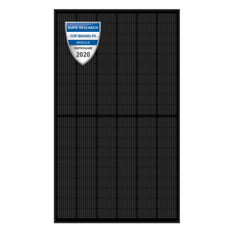 LUXOR Eco Line Half Cells M120, Solarmodul 360W, LX-360M/166-120+, Fullblack, monokristallin
