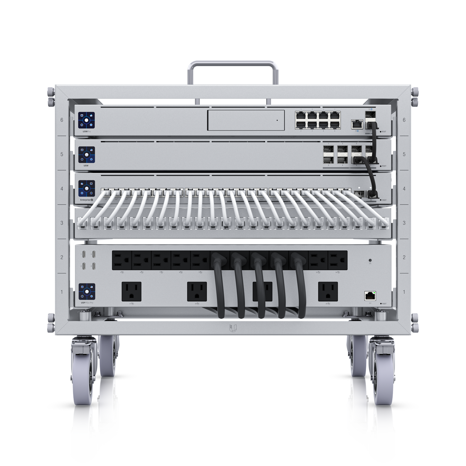 Ubiquiti Toolless Mini Rack U-Rack-6U-TL