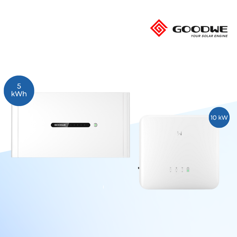 GoodWe ET G2 10 kW + Lynx D 5 kWh – Hybrid-Wechselrichter & Batteriespeicher Set GW10K-ET-20 / LX D5.0-10