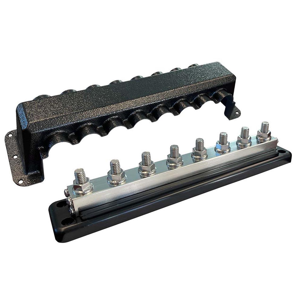 Busbar 600A 8P u. Abdeckung