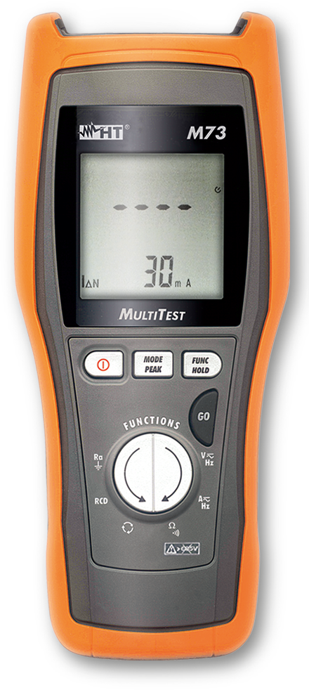 HT Instruments M73 Multifunktionsgerät für die FI/RCD-Analyse