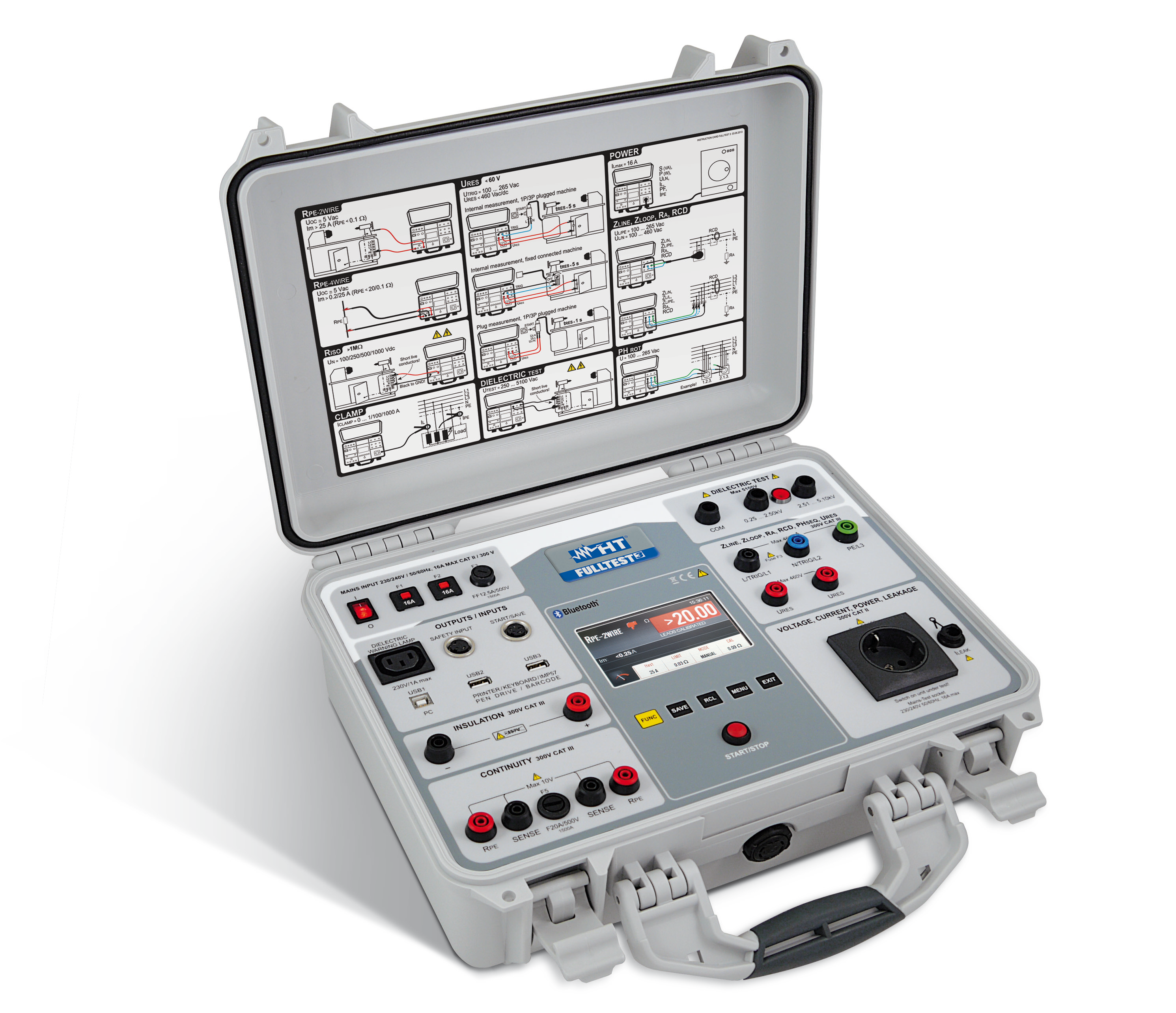 HT Instruments FULLTEST 3 Maschinen & Anlagenprüfgerät