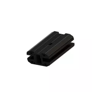 K2 LMC AL SC Click 5.0, Black L:100 mm, Laminatmittlelklemme Click 5.0 schwarz eloxiert 1005645