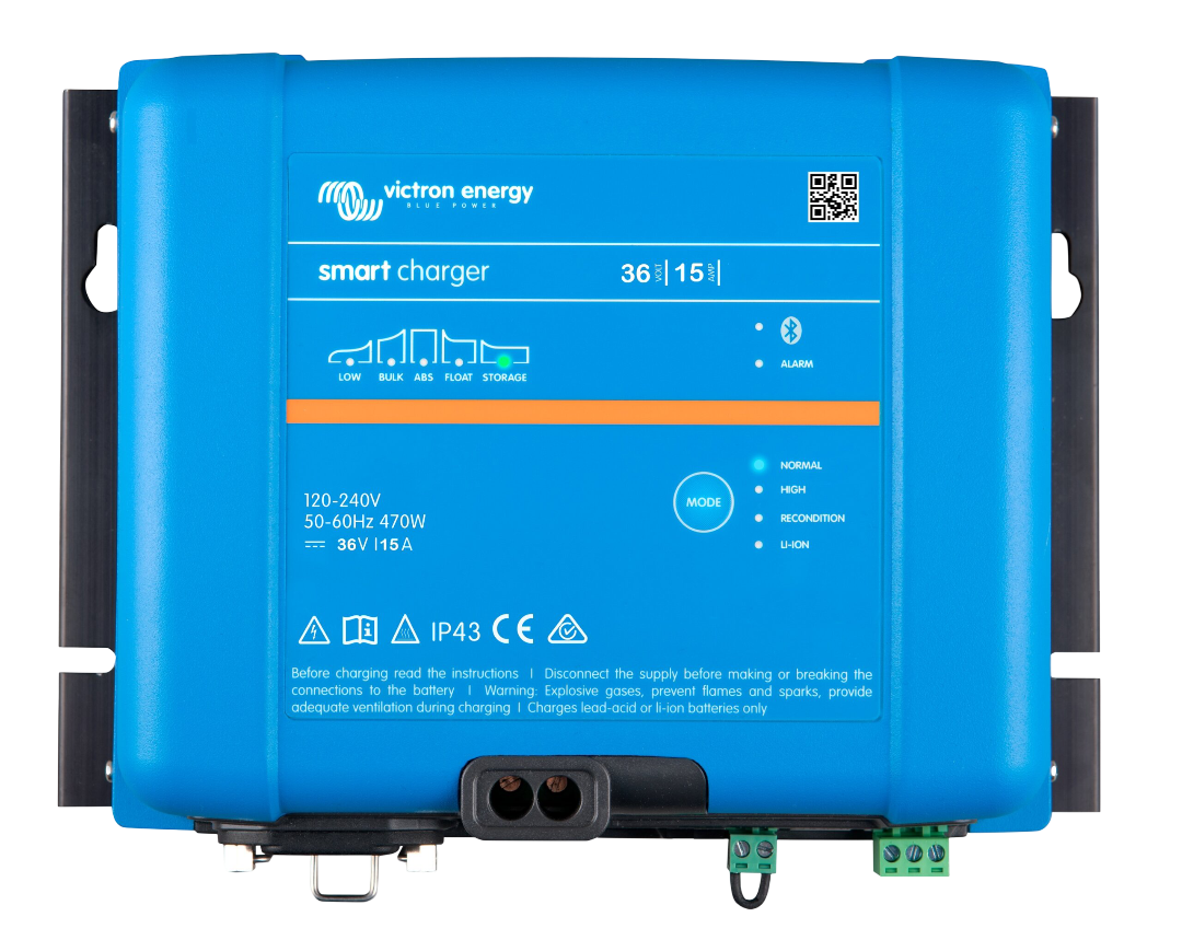 Phoenix Smart IP43 Charger 36/15 (1) 120V-240V