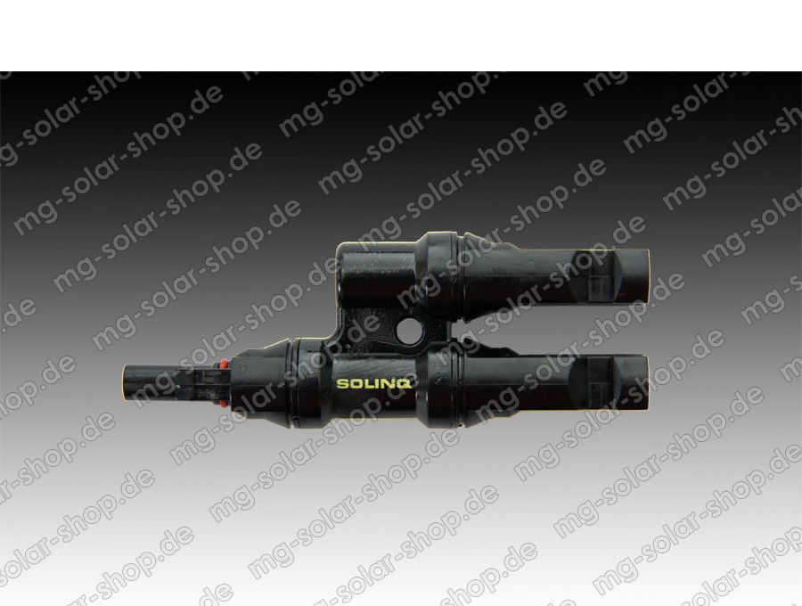 Solinq 41010BM PV-Abzweigstecker 4 mm (Y-Stecker) Branche Connektors