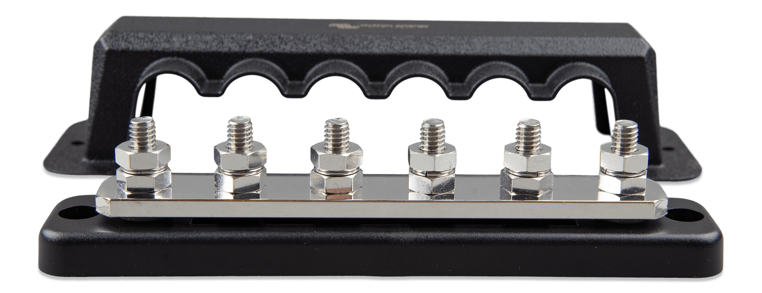 Busbar 250A 6P u. Abdeckung