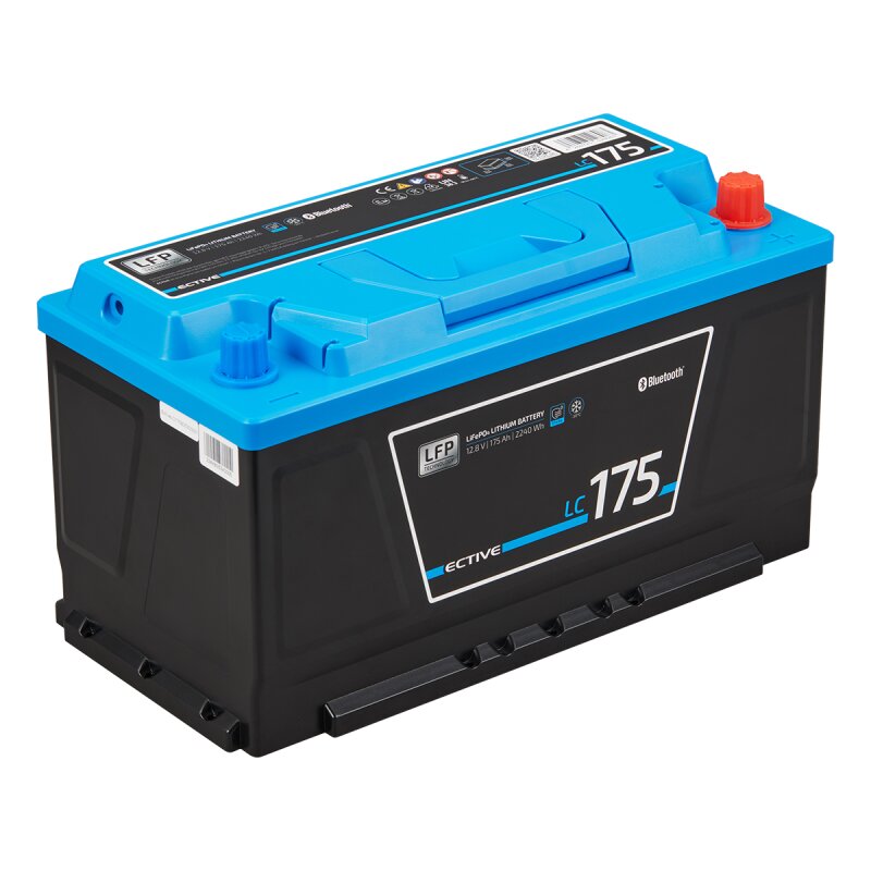 ECTIVE LC 175 LT IP69K 12V LiFePO4 Lithium Versorgungsbatterie 175Ah