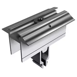 SL-Rack Mittelklemme mit Erdung für 28-45 mm Rahmen