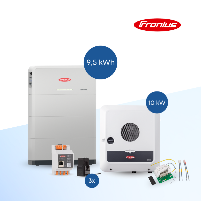 Fronius Reserva 9.5 + Symo GEN24 10.0 Plus inkl. Smart Meter IP und SPD Typ 1+2