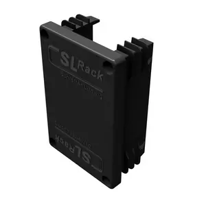 SL-Rack Kunststoff-Endkappe RAIL 60 schwarz