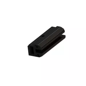 K2 LEC AL SC Click 5.0, Black L:100 mm, Laminatendklemme Click 5.0 schwarz eloxiert 1005646