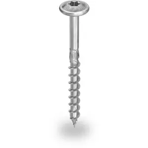 K2 Wood screw 6x100, Selbstbohrende Holzbauschraube mit Tellerkopf 6x100 2004107