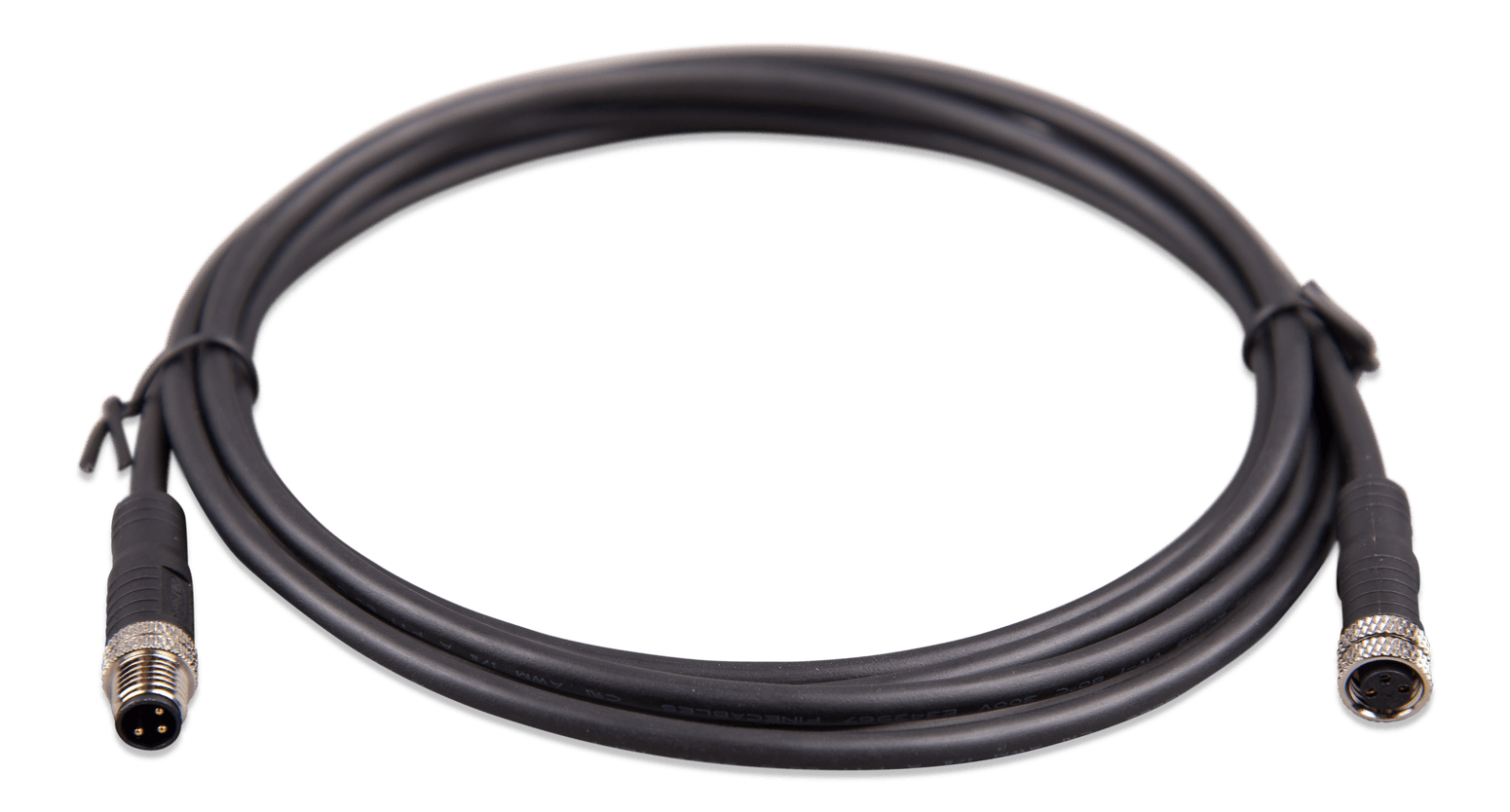 Kabel mit 3-poliges M8-Rundsteckverbinder Stecker/Buchse 2 m (bag of 2)