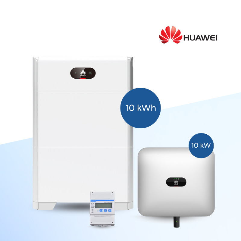 Huawei LUNA2000-10-S0 + SUN2000-10KTL-M1 inkl. Smart Power Meter DTSU666-H
