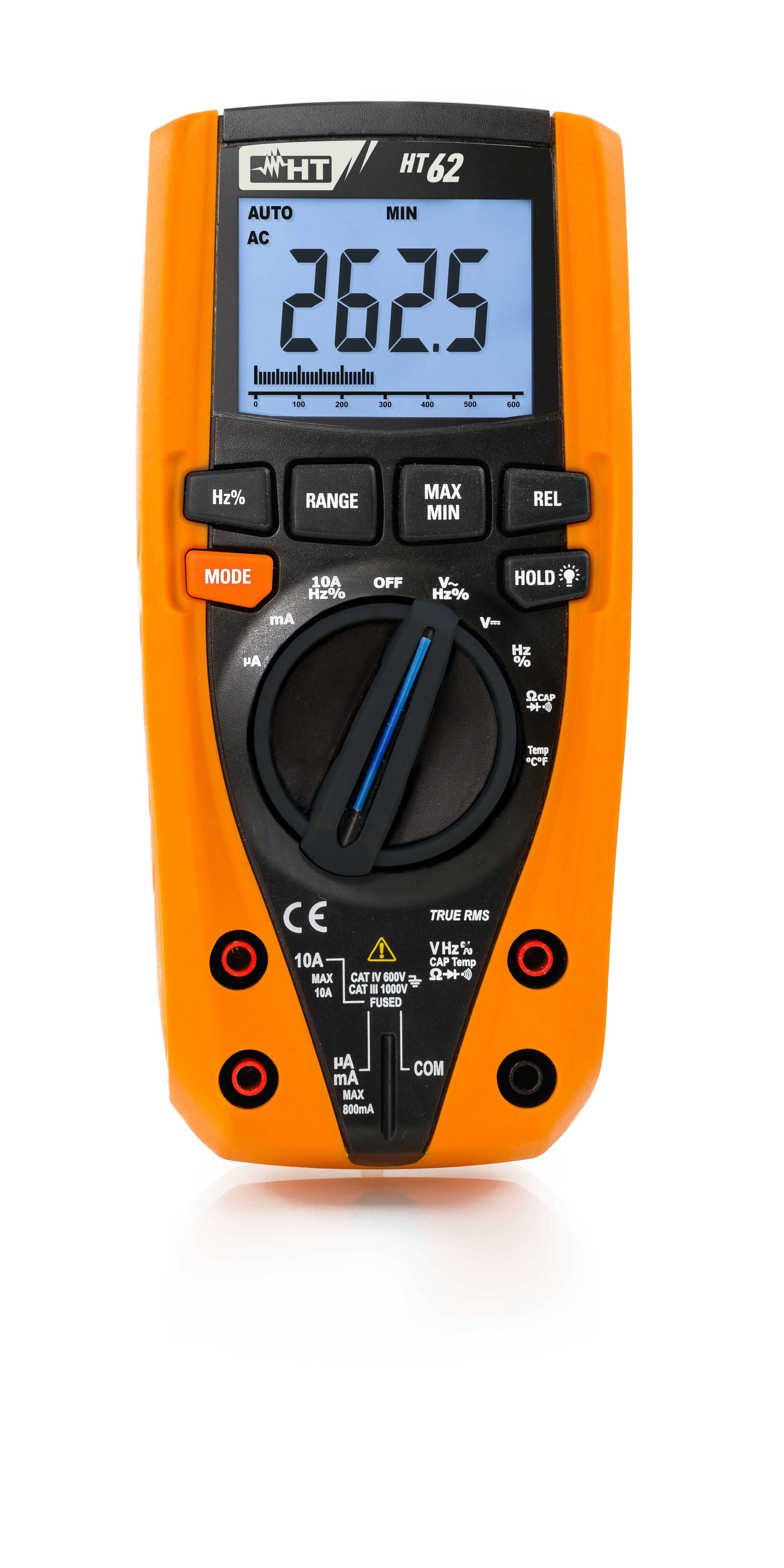HT Instruments HT62 Digitales Multimeter TRMS