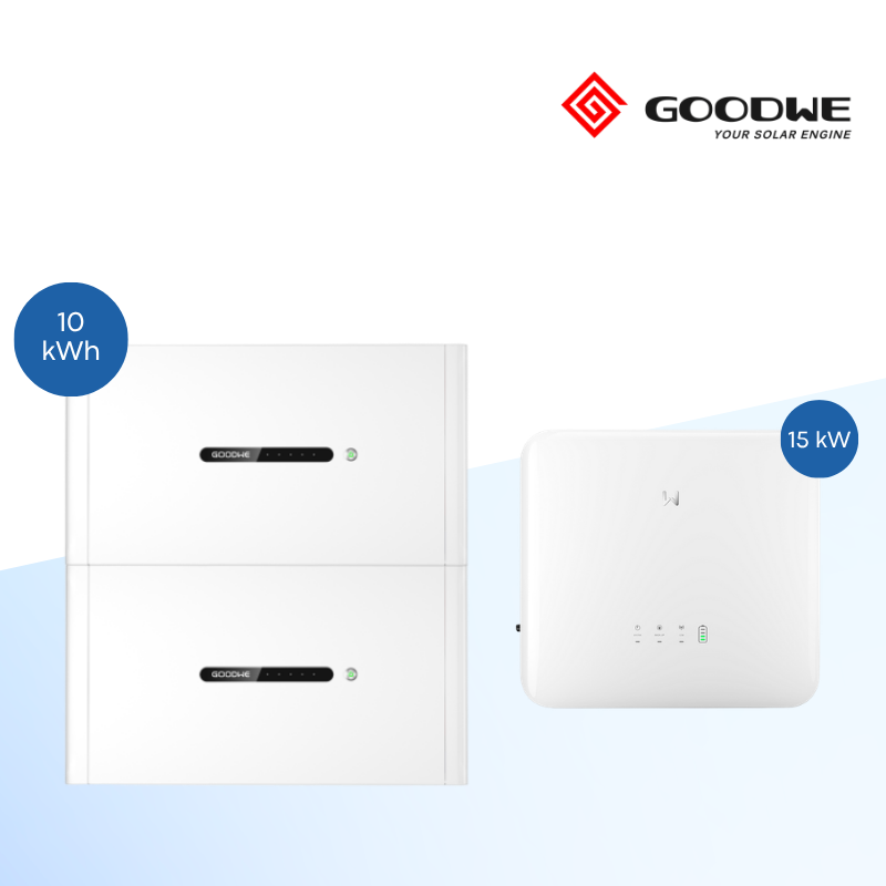 GoodWe ET G2 15 kW + Lynx D 10 kWh – Hybrid-Wechselrichter & Batteriespeicher Set GW15K-ET-20 / LX D10.0-10