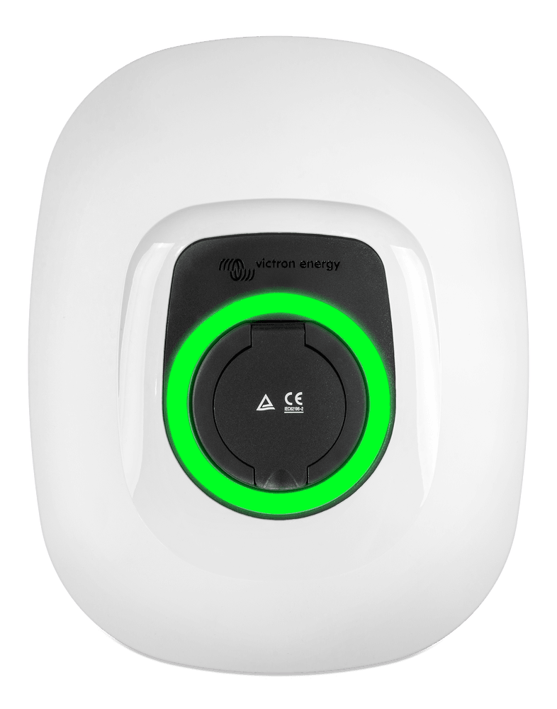 Weiße Front für EV Charging Station NS