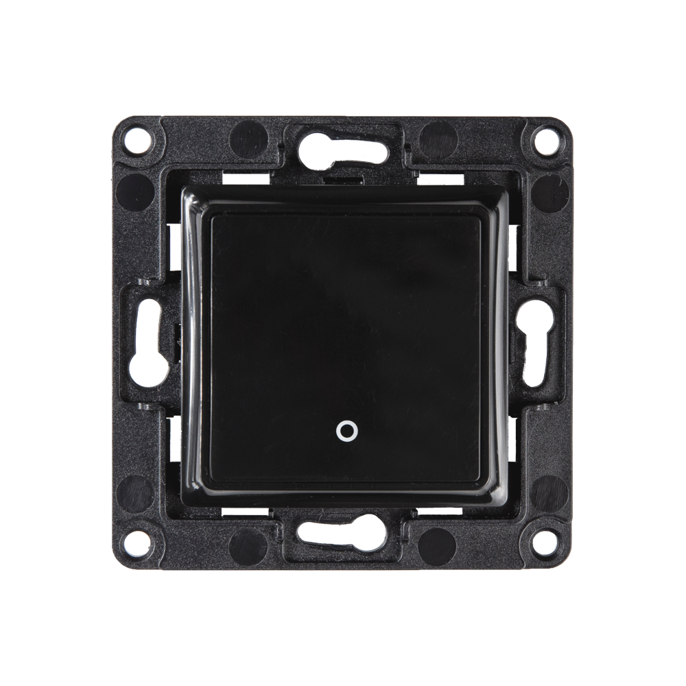 Shelly Wall Switch Switch 4 / Schwarz