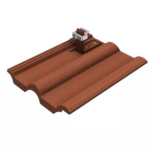 SL-Rack Delta Platte passend für Frankfurter Pfanne Ziegelrot RAL 8004