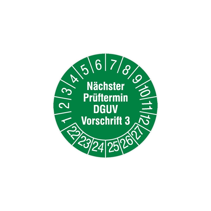 HT Instruments Prüfplaketten 30mm